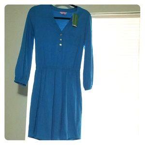 NWT Lilly Pulitzer Beckett Dress - Ariel Blue